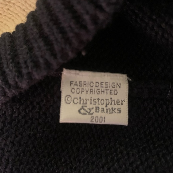 Christopher & Banks Vintage Y2K Patchwork Cardigan - Picture 10 of 11